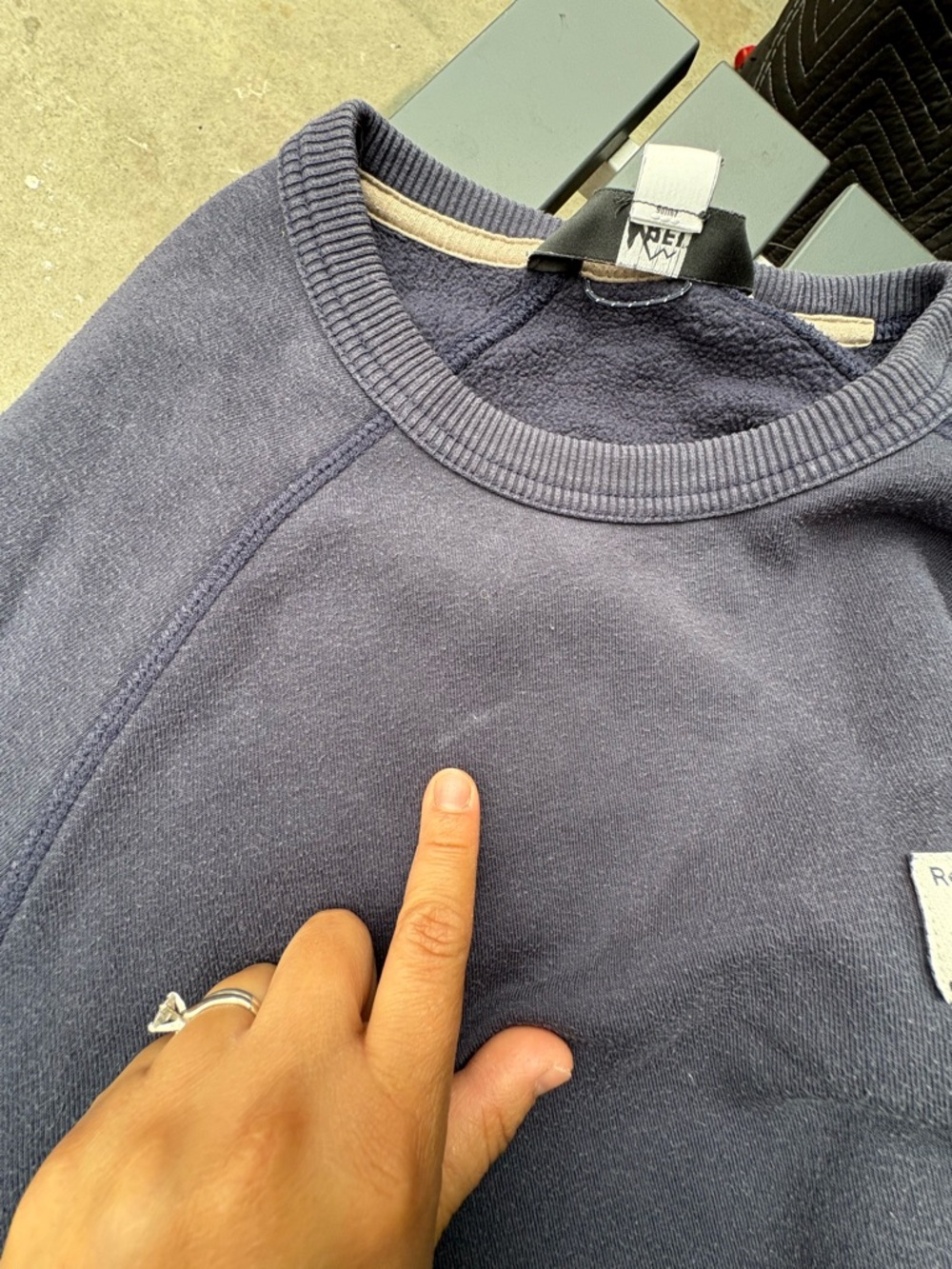 REÍ women’s sweatshirt - Picture 3 of 4
